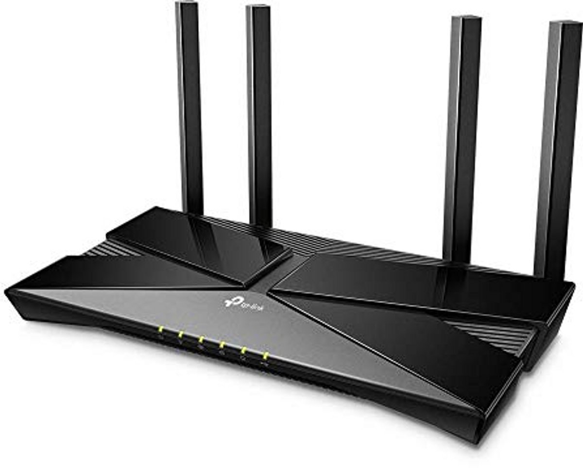 Wifi Router - Draadloze Router - Internet Verbinding - Wifi 6 Technologie - AX1800 - Zwart