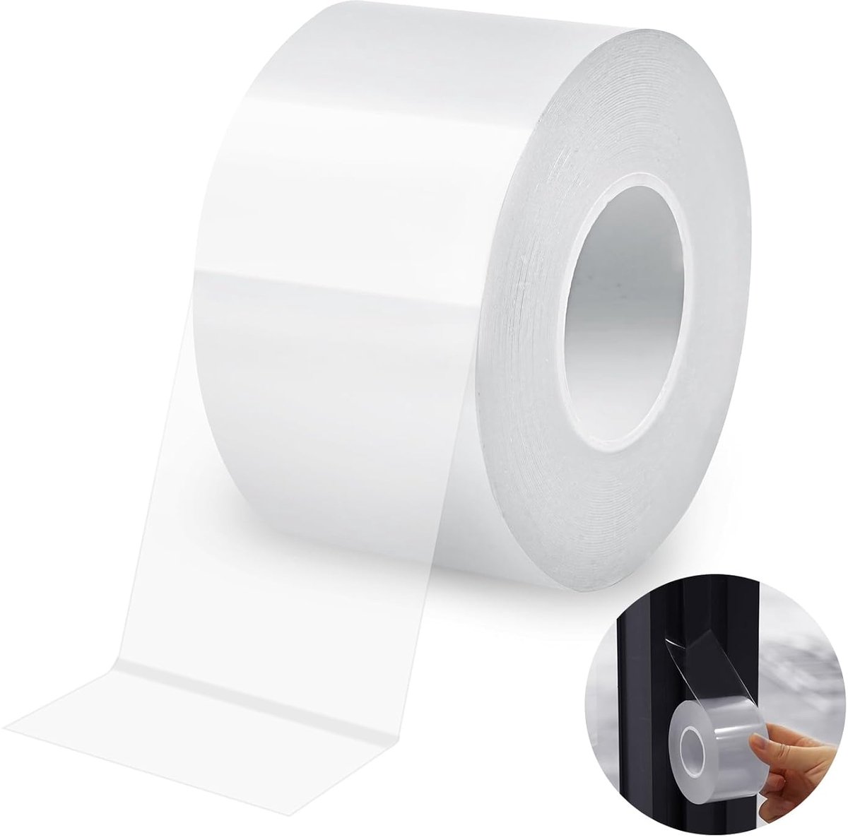 Transparante Raamafdichting Weerbestendige Afdichtingstape 5cm*10m Waterdichte Raam Tocht Isolatie Afdichtingsfolie Tape - Geen Restanten Tape - Plakband - Deur Tochtstopper Dak