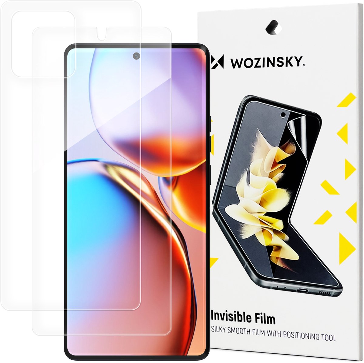 Wozinsky Serie - Invisible Film - Motorola Edge 40 Pro - Schermbeschermer - Folie