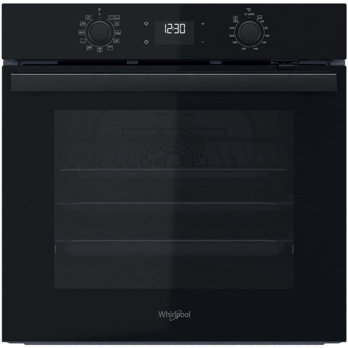 Whirlpool OMR58HU1B - Multifunctionele oven - 71L - Zwart