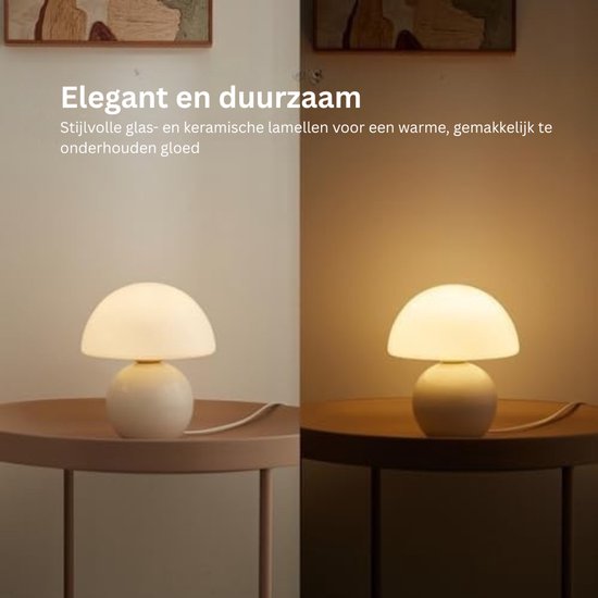 CLVP® Paddenstoel Lamp - Paddestoel Lamp - Mushroom Lamp — afbeelding 3