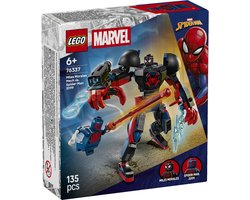LEGO Marvel Miles Morales Mecha vs. Spider-Man 2099 - Bouwpakket met Speelgoed voor Kinderen - 76337