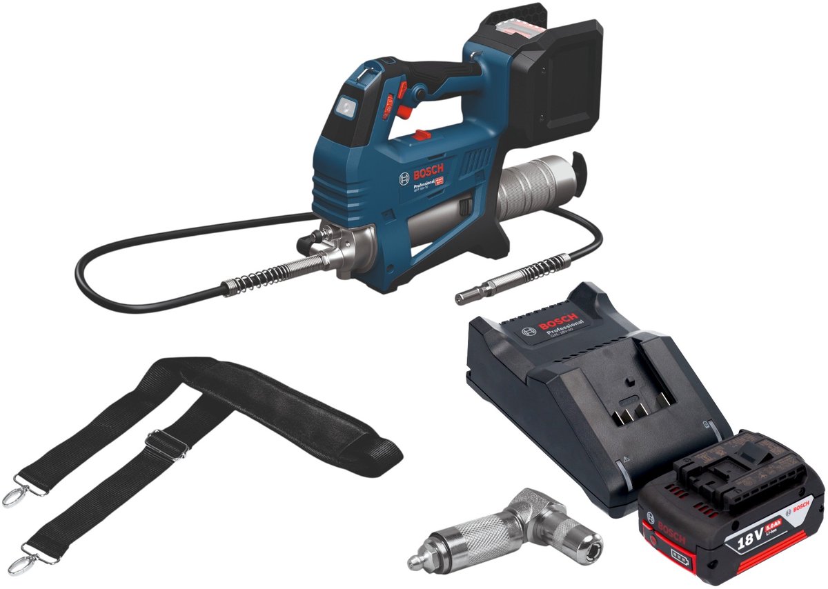 Bosch GFP 18V-10 accu-vetpomp 18 V 10000 psi + 1x accu 5,0 Ah + oplader