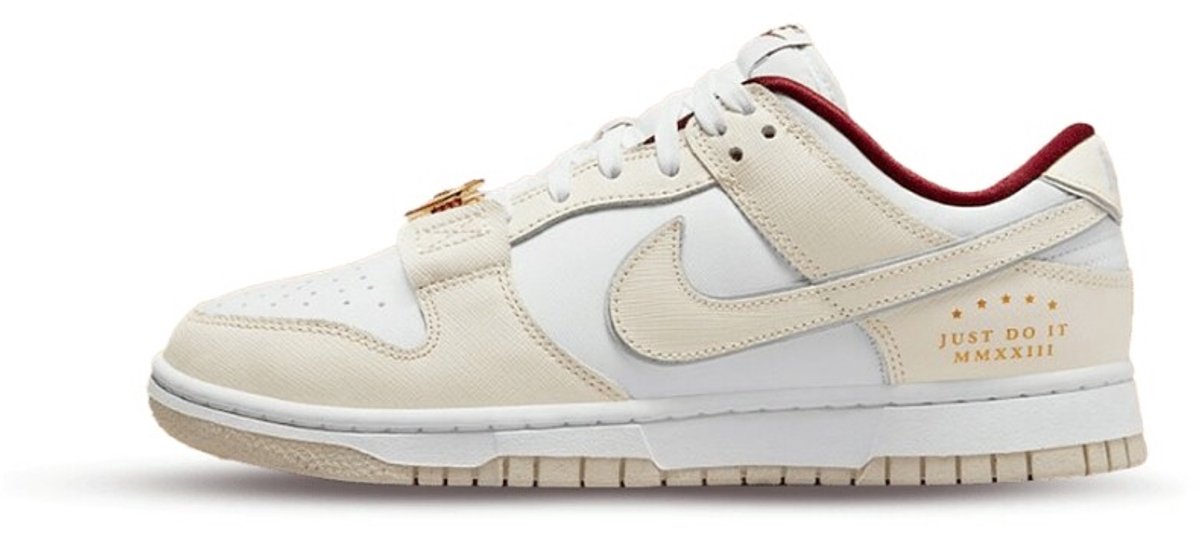 Nike Dunk Low SE ‘Just Do It’ dames Sneakers Wit