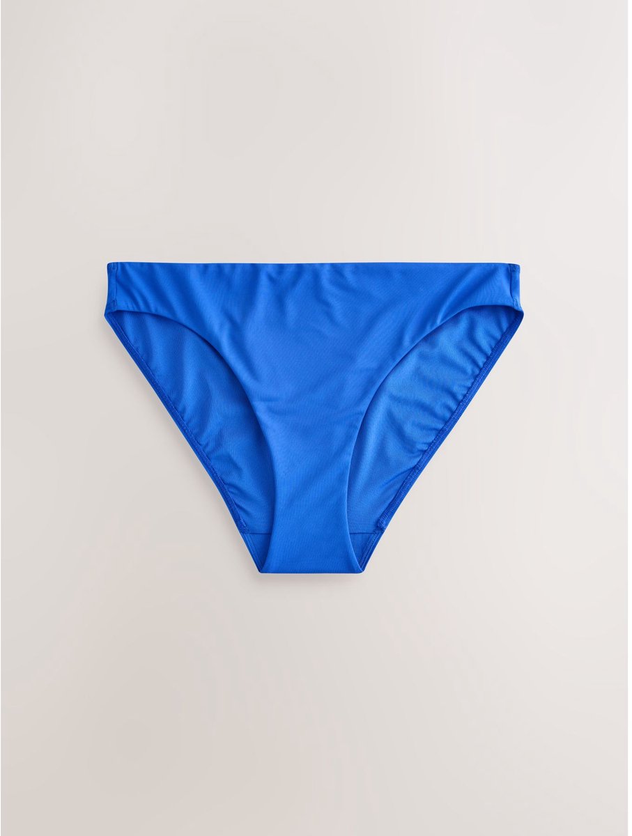 Next - Dames - Hoog opgesneden bikinislip - Blauw