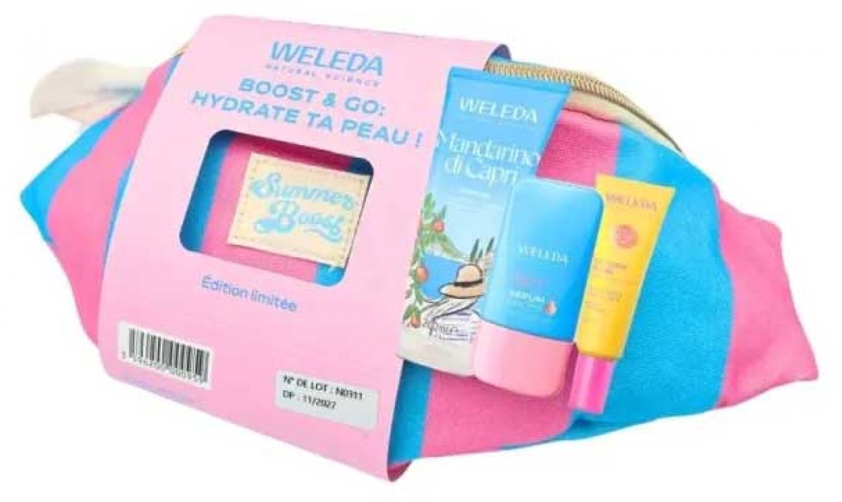 Weleda Summer Boost & Go: Hydrateer je Huid en ontvang een gratis heuptas