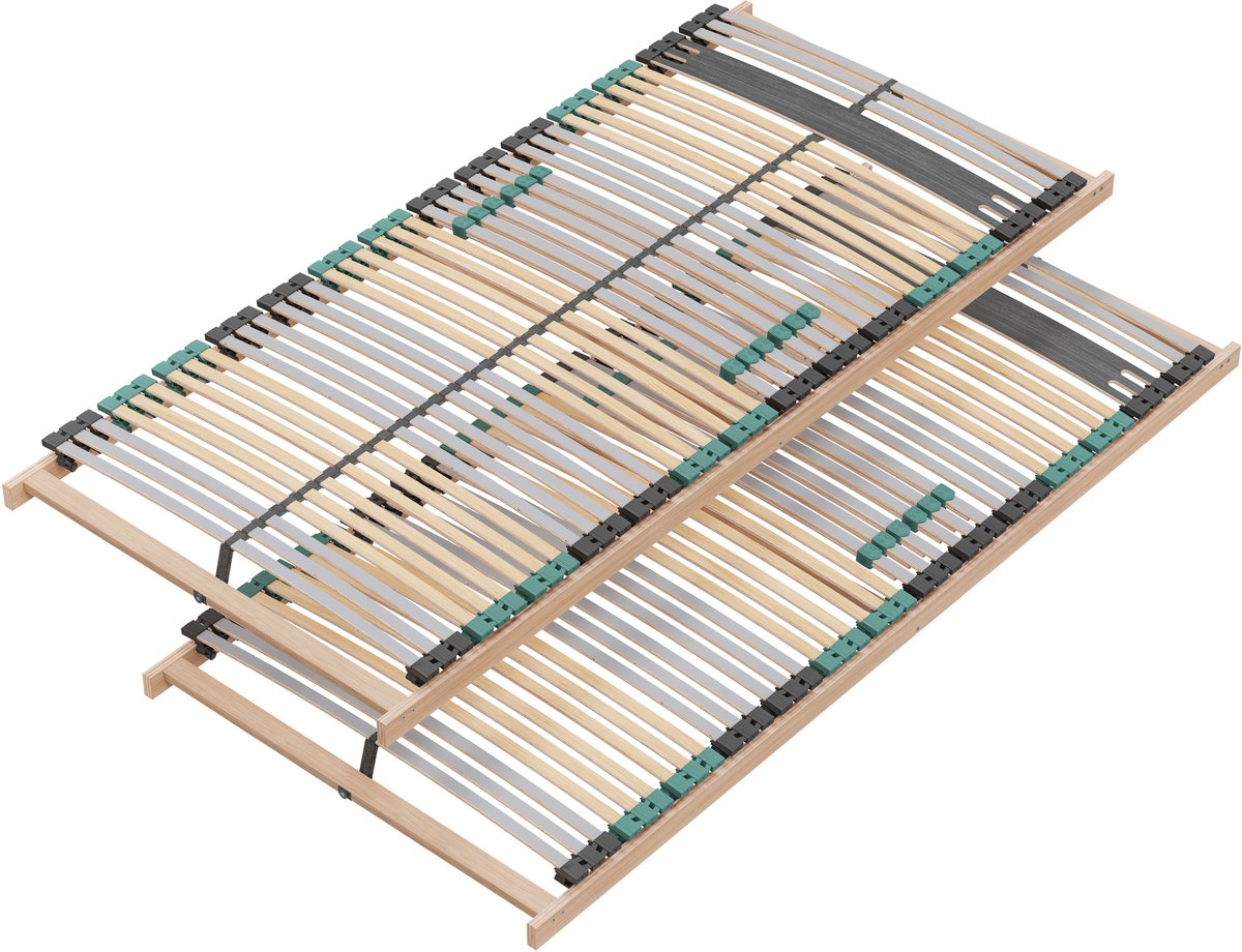 Sleepneo lattenbodem 180x200 - PREMIUM STRONG lattenbodem - Sleepneo - bedbodem Bruin