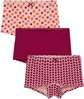 WE Fashion Meisjes 3-pack onderbroeken met print
