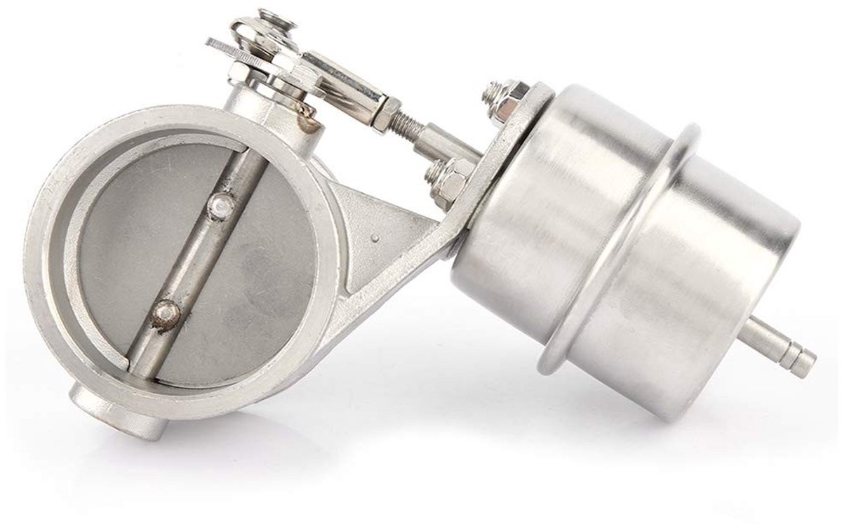 MTTproducts- Uitlaatklep 2 Inch - Vacuüm geactiveerd - Roestvrij staal - Uitlaatklem - Schokbestendig - Betrouwbare kwaliteit