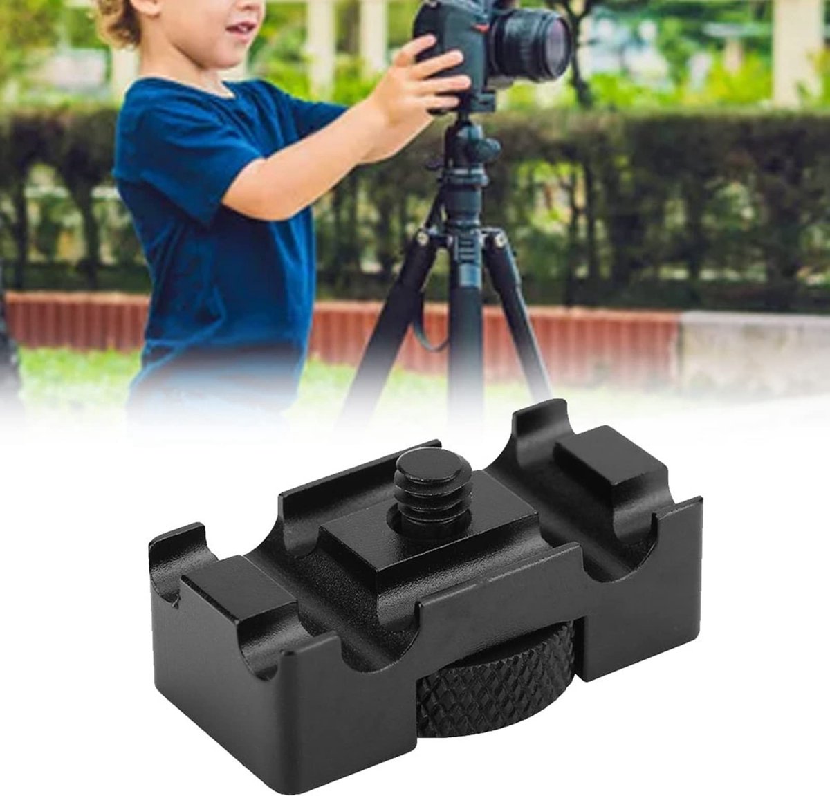 NTH products- Kabelstop met 1/4 inch kartelschroef - Kabelhouder - Kabelslot - Grip Klem - Tether Plaat - Duurzaam materiaal - Kabelklem