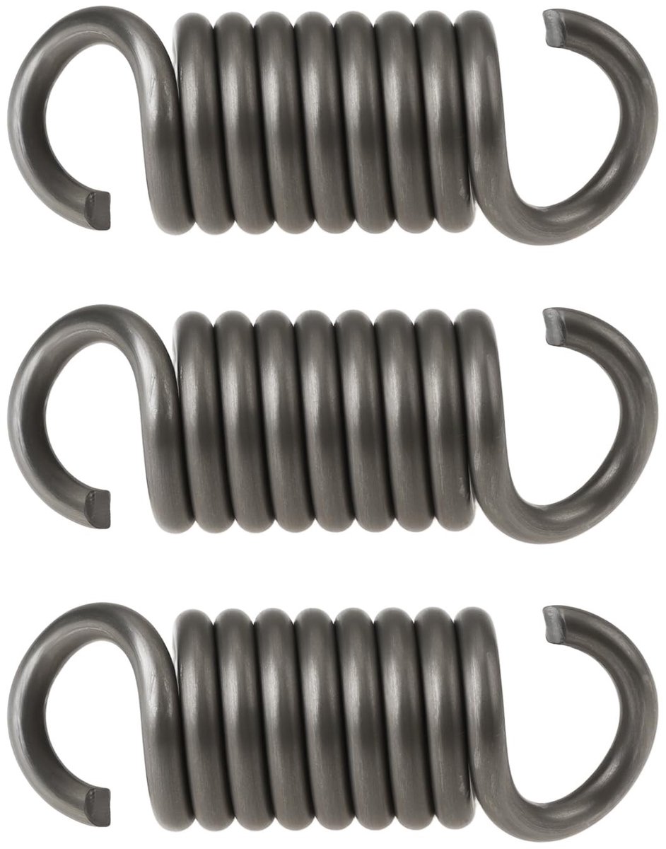 Dailygoods- Koppelingsveer Perfecte Pasvorm - 3 Stuks - Vervangend Onderdeel - Duurzaam Staal - Nauwkeurige Afmetingen - Betrouwbare Prestaties - Grasmaaieronderdeel