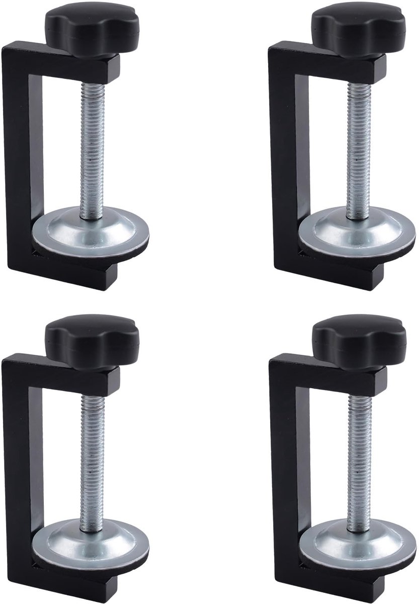 Dailygoods - Set van 4 Heavy Duty C-Klemmen voor Houtbewerking