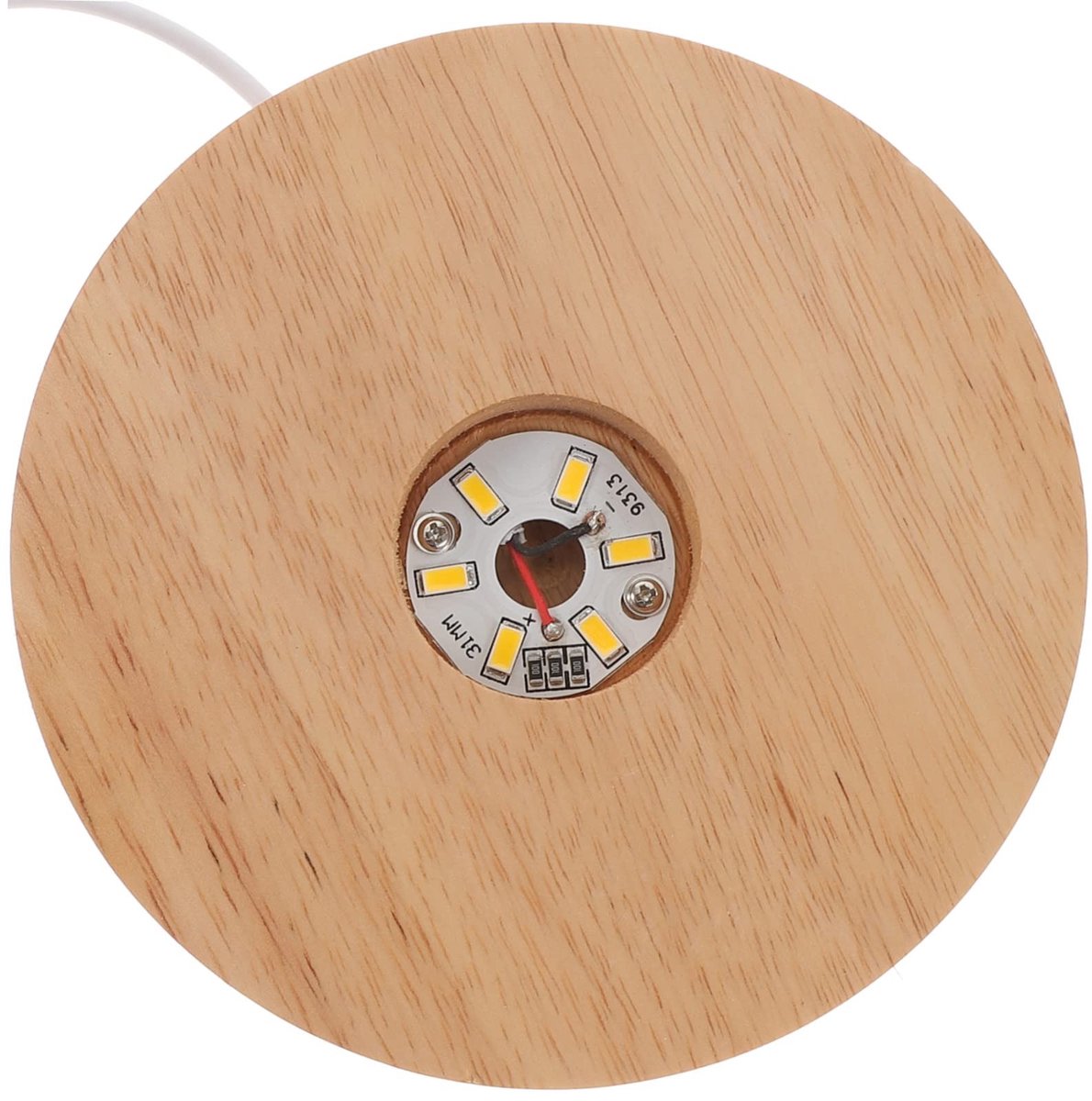 Dailygoods - Kristallen Display Basis met LED Verlichting voor Glaskunst