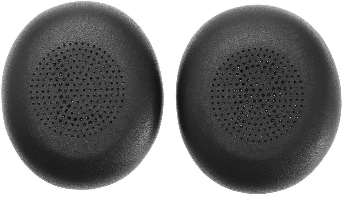 Dailygoods - Oorkussens - Compatibel met Evolve2 65 - Eiwitleer voor extra comfort - Zwart - Geluidsblokkering - 1 paar oorkussens - Geschikt voor dra...