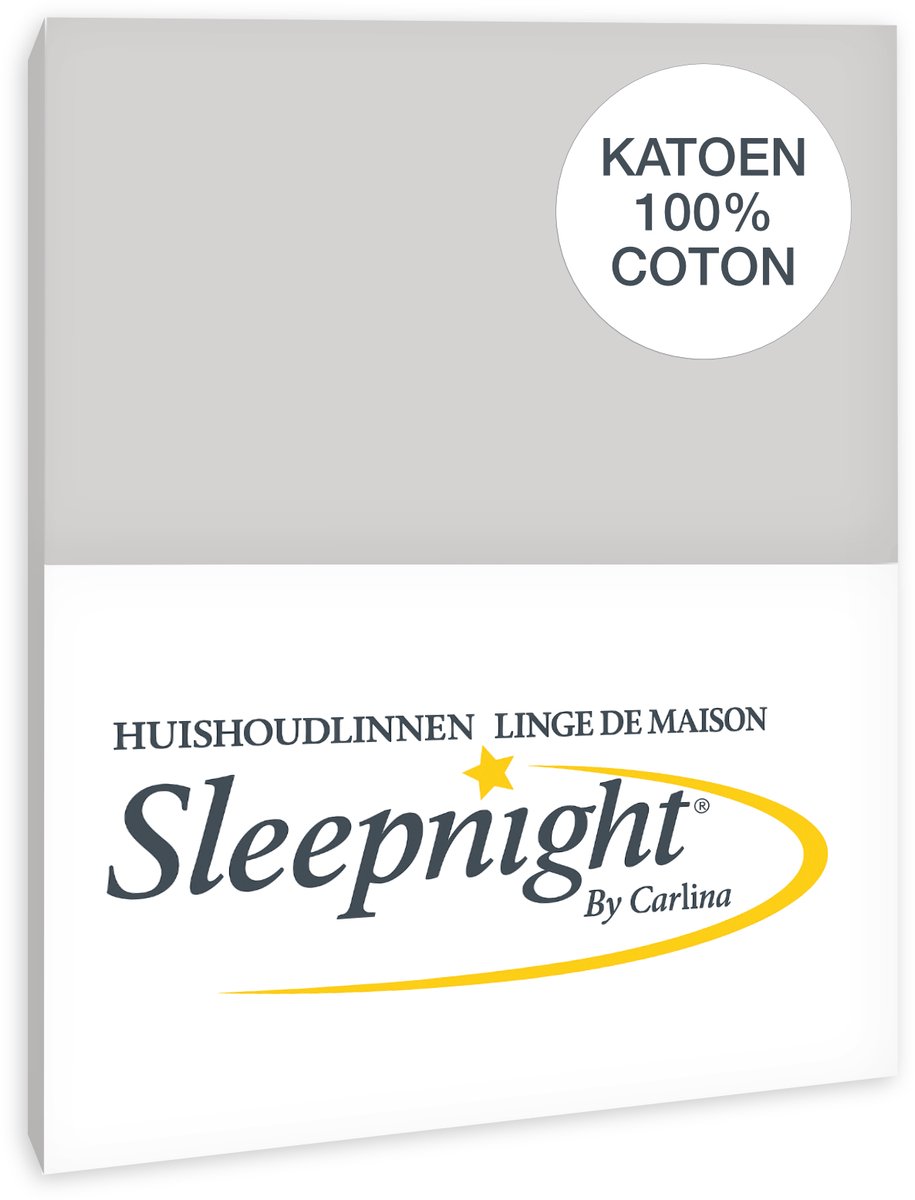 Sleepnight Kussensloop Katoen Grijs - 65 x 65 cm - [Grijs]