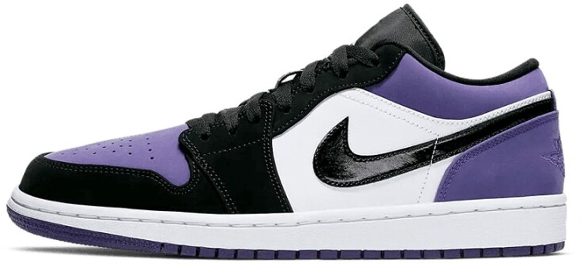 Jordan 1 Low Court Purple