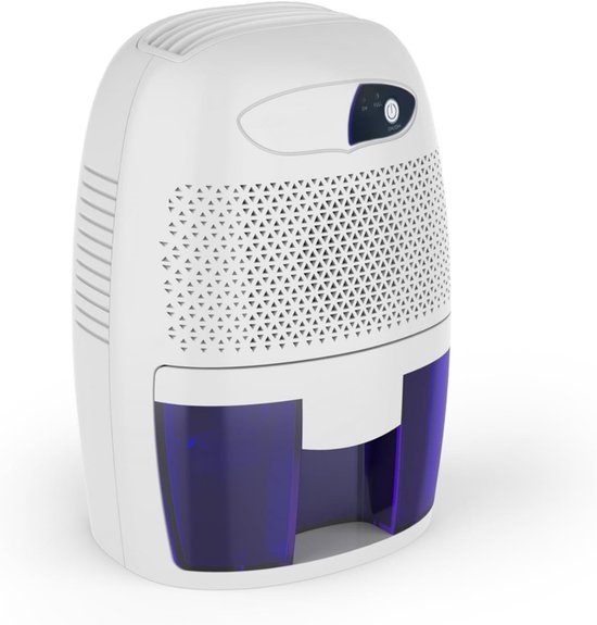 QUOVO® Ontvochtiger Kelder - Vochtvreter - Ontvochtiger Huis - Wit - 13cm x 16cm x 23cm