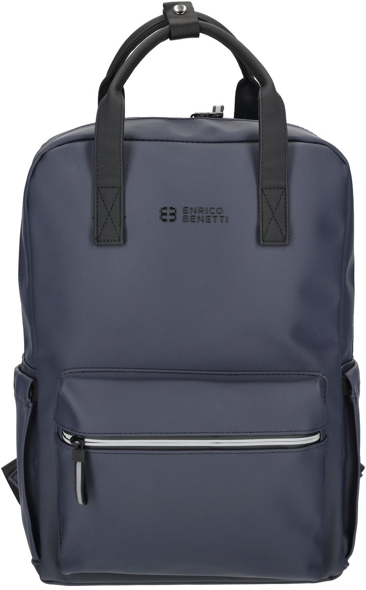 Enrico Benetti Bergen Waterproof Laptop Backpack 17 navy