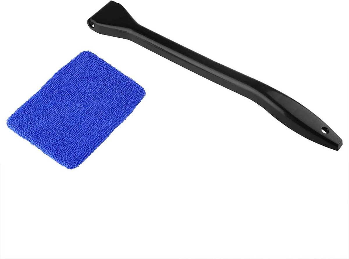 Ruitenreiniger - Glasreiniger Auto - Voorruit Schoonmaken - Uitschuifbare Handgreep - 39 cm - Blauw