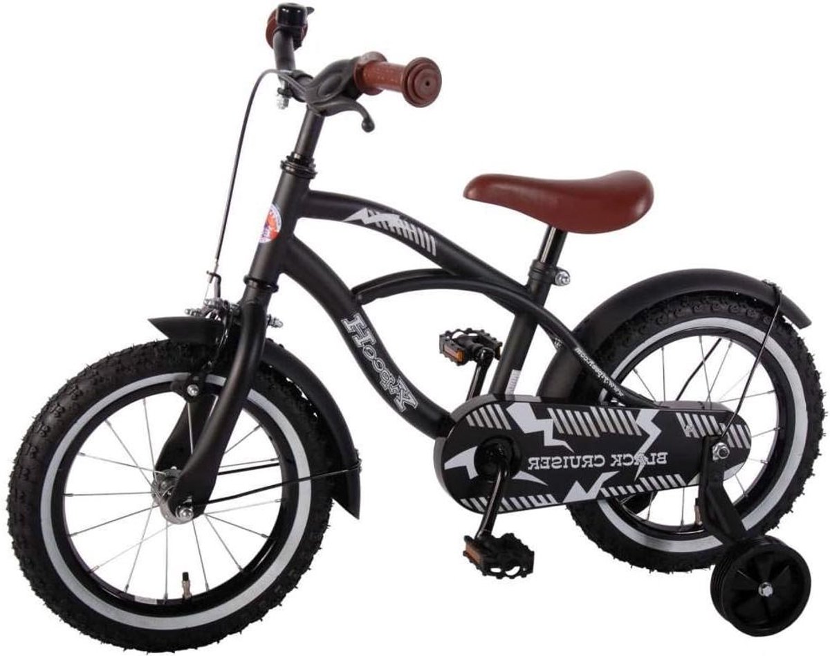 Kinderfiets - Loopfiets Peuter - Eerste Fiets - Verstelbaar Stuur - 14 Inch Wiel - Zwart