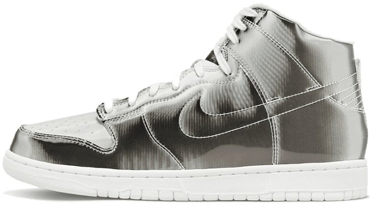 Nike Dunk High x CLOT Schoenen Meerkleurig Zilver