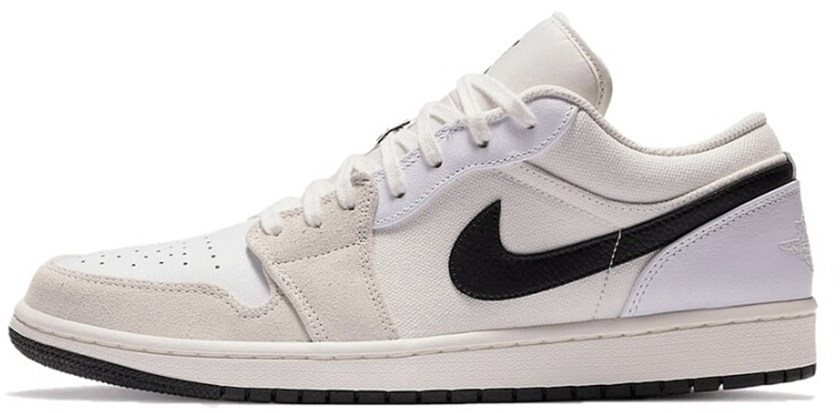 Nike Air Jordan 1 Low Heren Sneaker / – Doos Zonder Deksel Zwart
