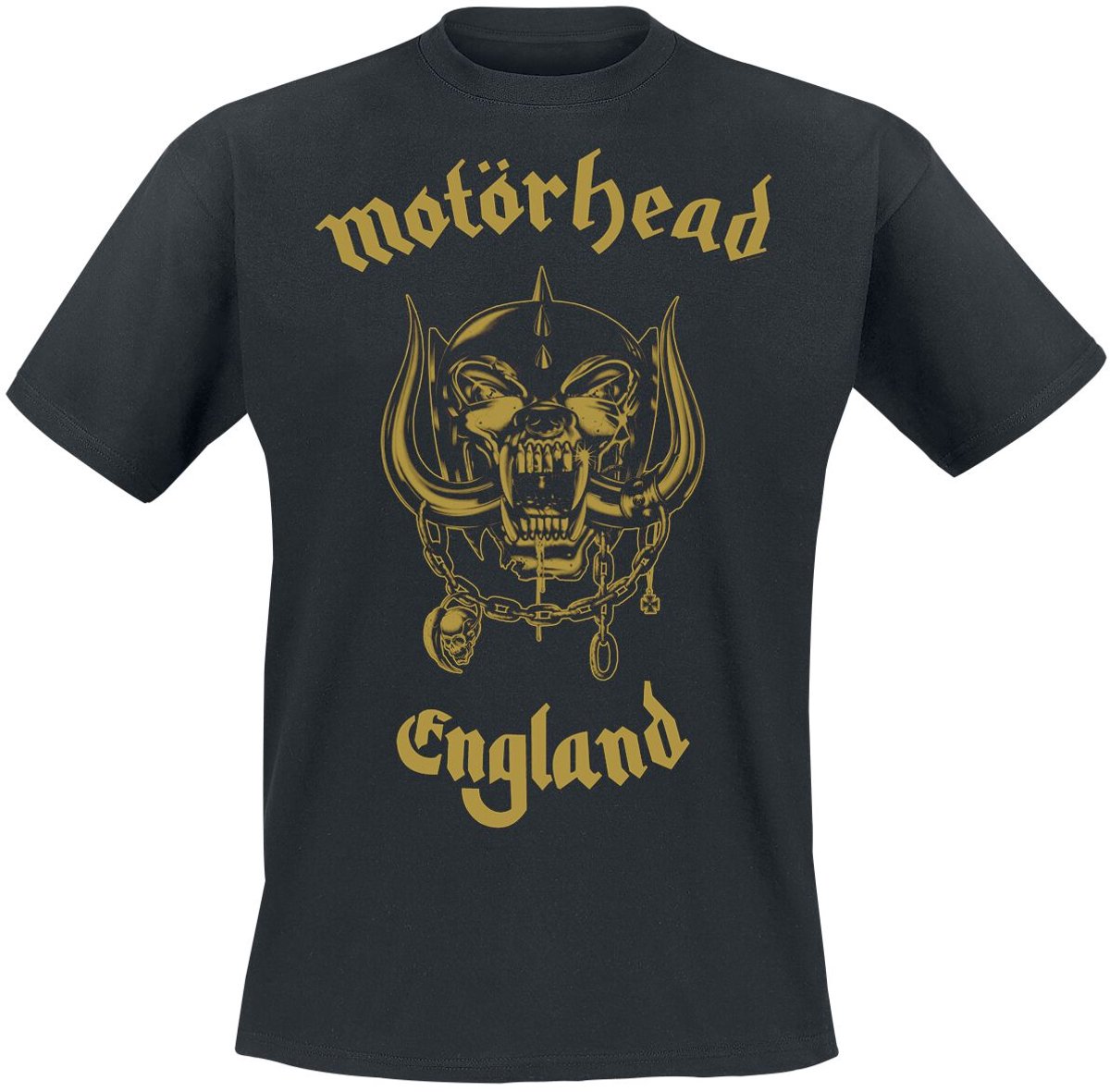 Motörhead Golden England - Everything Louder Than Everything Else Heren T-shirt - zwart - XXL