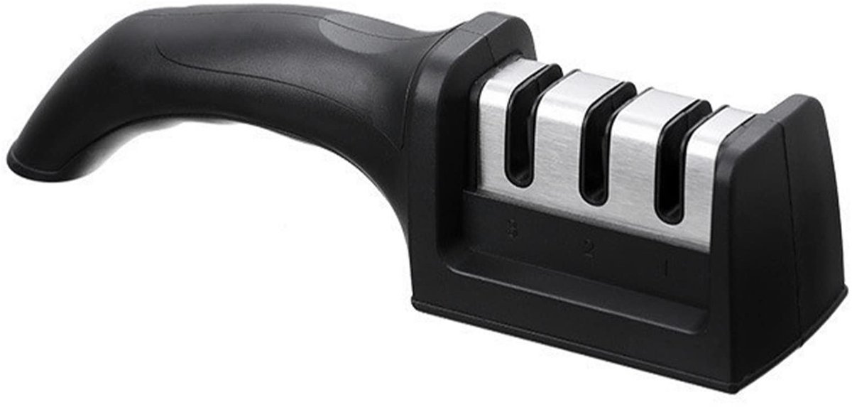 Dailygoods - Handmessenslijper met Ergonomisch Ontwerp en 3 Sleuven
