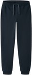 Navy joggingbroek met grijze veter aan de voorkant en zoom.
