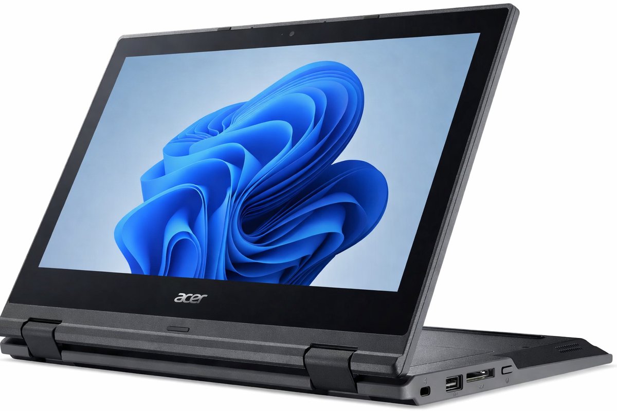 Acer TravelMate Spin B118 G2 - 2-in-1 laptop en tablet - 11.6 inch - Intel N5000 - 4GB - 128GB SSD - Windows 11 — afbeelding 7