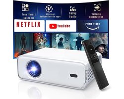 RUX® Mini beamers - Projector - Mini beamer - Wit - 22cm x 17cm x 8cm