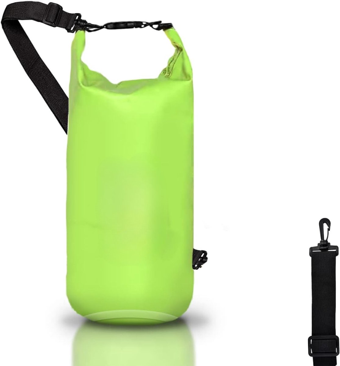 Drybag - Waterdichte Tas / Rugzak - Strandtas - Zwemtas - Wetbag - Droogtas - Outdoor Tas - Synthetisch - 10L - Groen - van Imperatoris