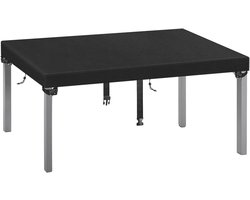 Beschermhoes voor Tuinmeubel, Zwart, 220 x 100 x 15 cm, Oxford Stof 420D, Ideaal voor Binnen en Buiten Gebruik, Waterdicht en UV-bestendig