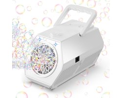 Draagbare Automatische Professionele Bellenblazer USB Oplaadbaar - 10000 Bellen/Min, 2 Snelheden, Reservoir 240ML, Bellenblaasspeelgoed voor Kinderen
