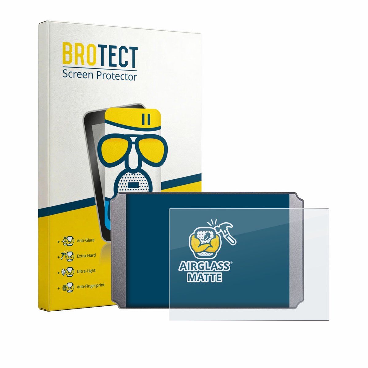 BROTECT - Screenprotector voor Windmeile KT-LCD8H - Folie Beschermfolie Beschermglas matte
