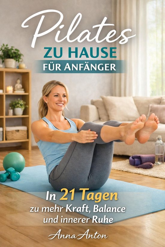 Pilates zu Hause für Anfänger - cover