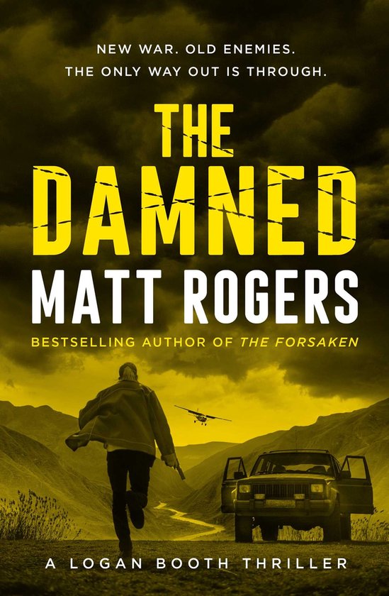 A Logan Booth Thriller - The Damned - cover