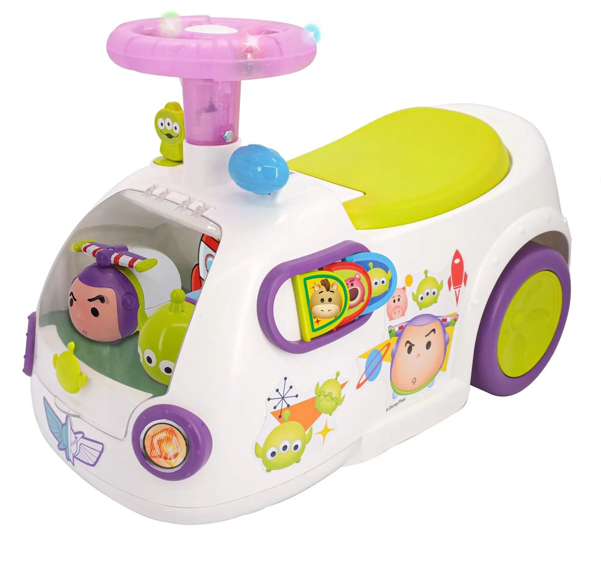 KIDDIELAND Toy Story Buzz Lightyear Loopauto met Zoom Auto Speelset
