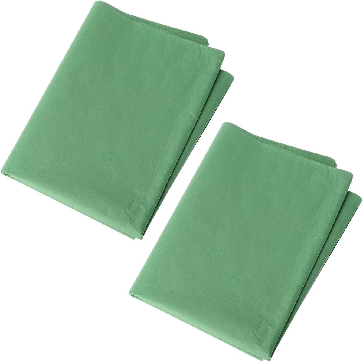 Tissuepapier Set met 76 Vellen in Groen voor Cadeauverpakking, Knutselen en Feestdagen - 50 x 70 cm