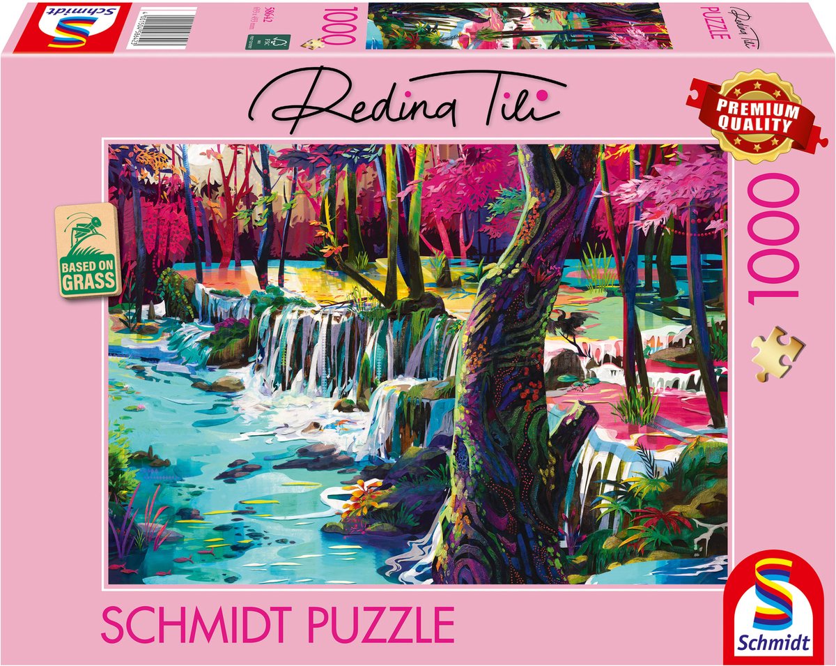 Schmidt - Legpuzzel - Pad van de fantasie - Redina Tili - 1000 stukjes - Volwassenen - vanaf 12 jaar