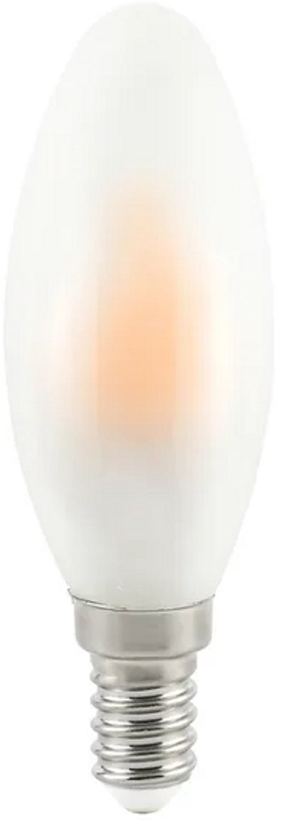 Thorgeon LED kaarslamp vlameffect 0.5W 1800K flikkerlamp mat | E14 | Zeer Warm Wit | 0.5 watt | 15.000 Branduren