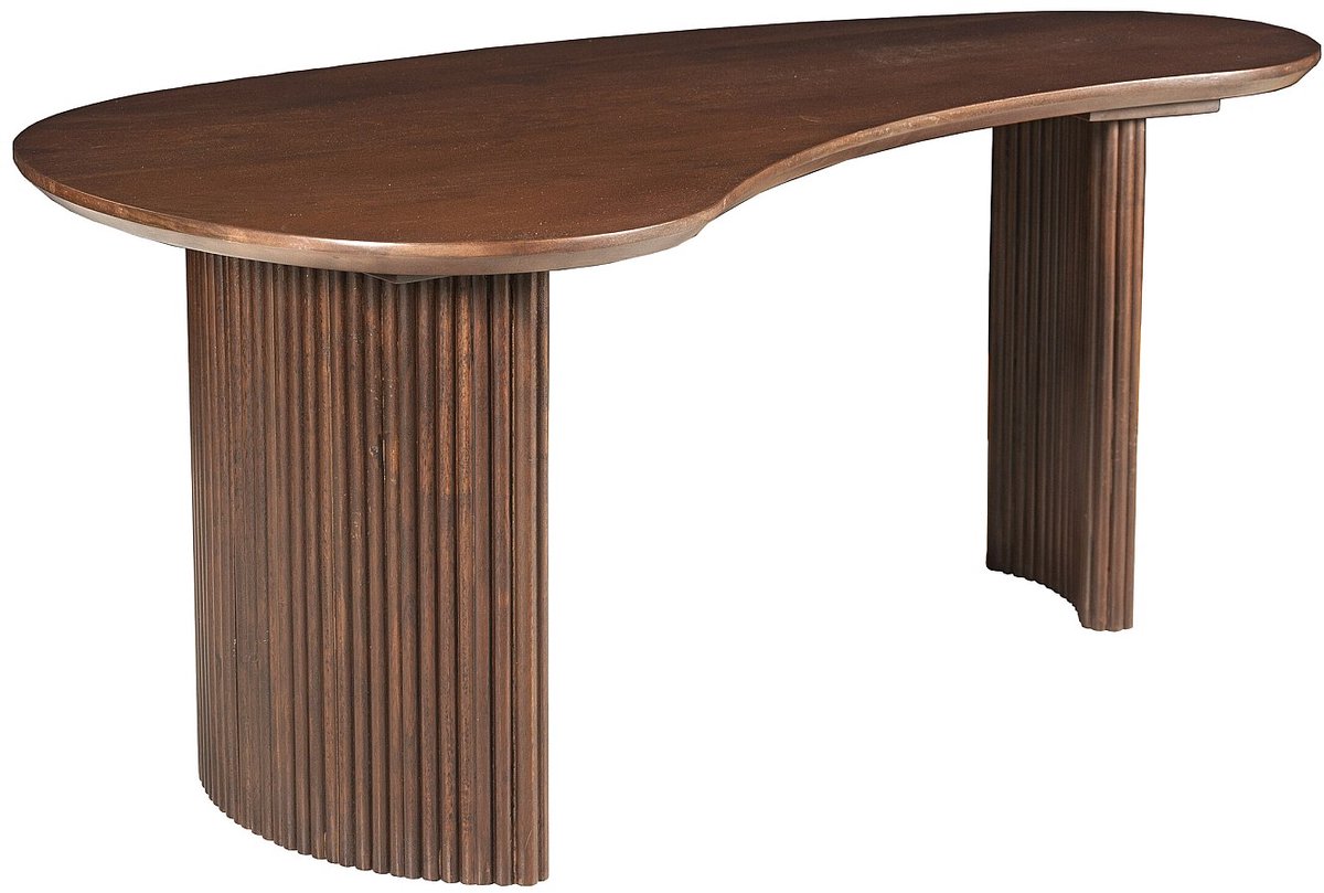Vente-unique Salontafel van acaciahout - Donker naturel - TAMENIA van Maison Céphy