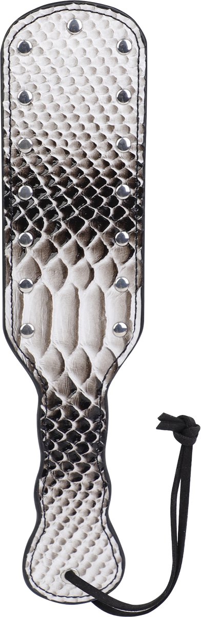 Smart Moves - Paddle - Crocodile Print - Zwart/Wit