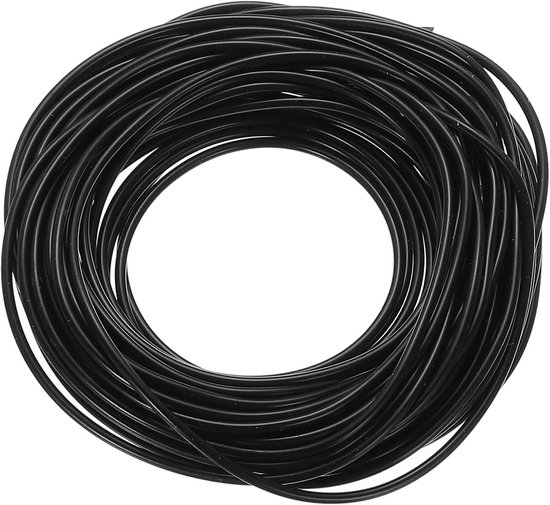 Siliconen Foam Afplakstrips voor Weerbestendige Isolatie - 2mm x 10m - Zwart Rubber voor Deuren en Ramen — afbeelding 3