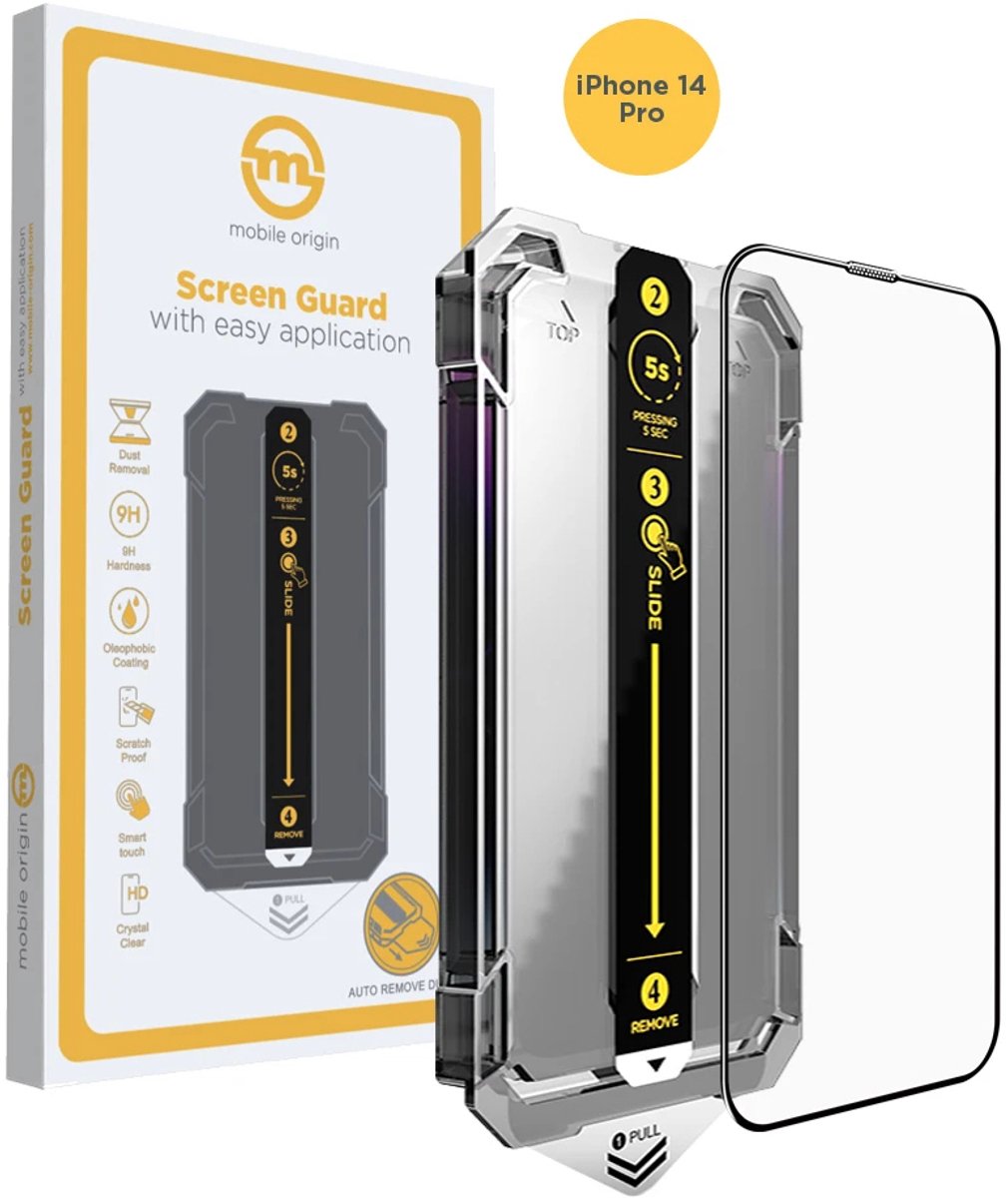 Mobile Origin Screen Guard Voor Iphone 14 Pro Beschermfolie Met Eenvoudige Aanbrenging