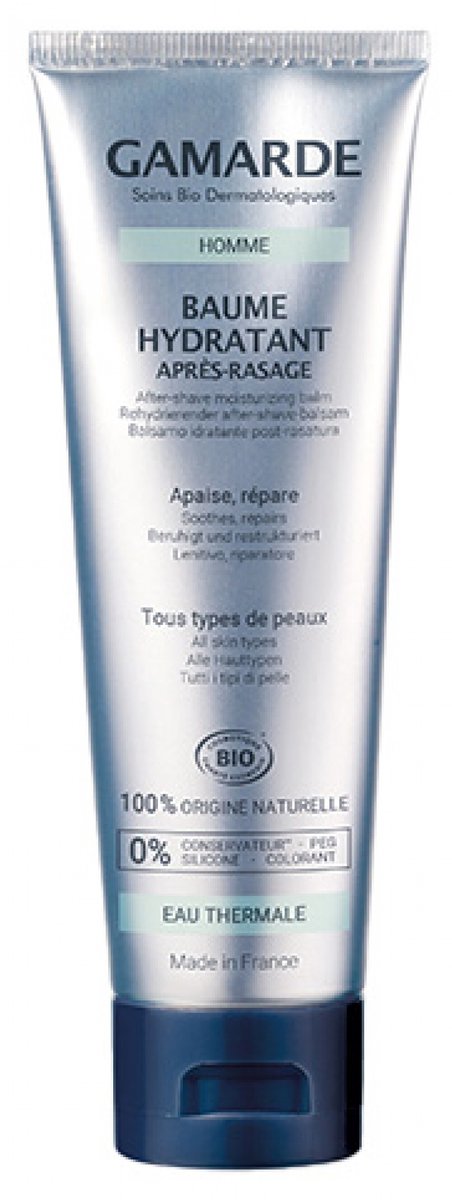 Gamarde Man Hydraterende Aftershave Balsem Biologisch 75 ml