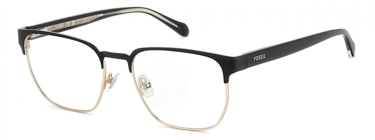 Fossil FOS 7221 Matte black 54/18/145 MAN Brilmonturen