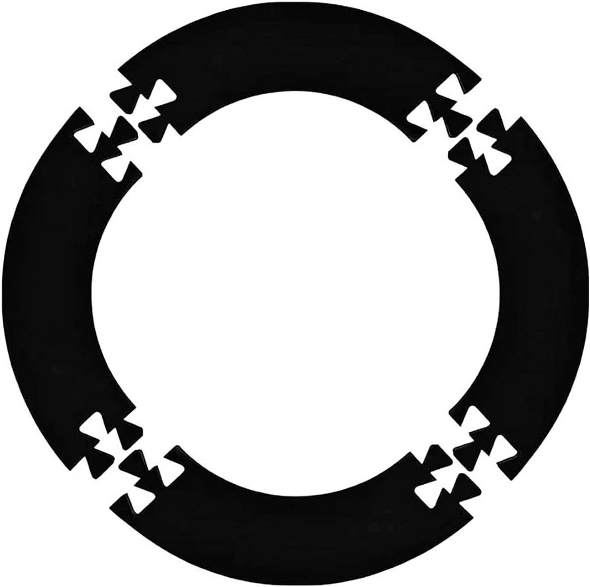 Dartbord Surround Ring voor Standaard Dartborden, Omkeerbare Wandbeschermer en Wandbescherming voor Dartsport