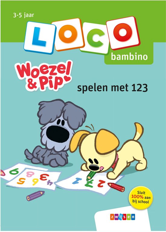 Loco Bambino - Boekje - Woezel en Pip - Spelen met 123 - 3-5 jaar van Loco bambino — afbeelding 5