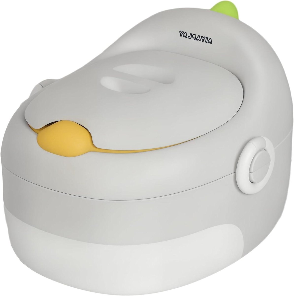 Kindertrainingstoilet - Potje met handgrepen - Zindelijkheidstraining - 3-in-1 ontwerp - tot 50 kg - Grijs